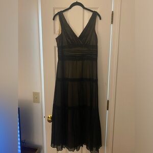 Anne Klein Black Cocktail Dress Size 8